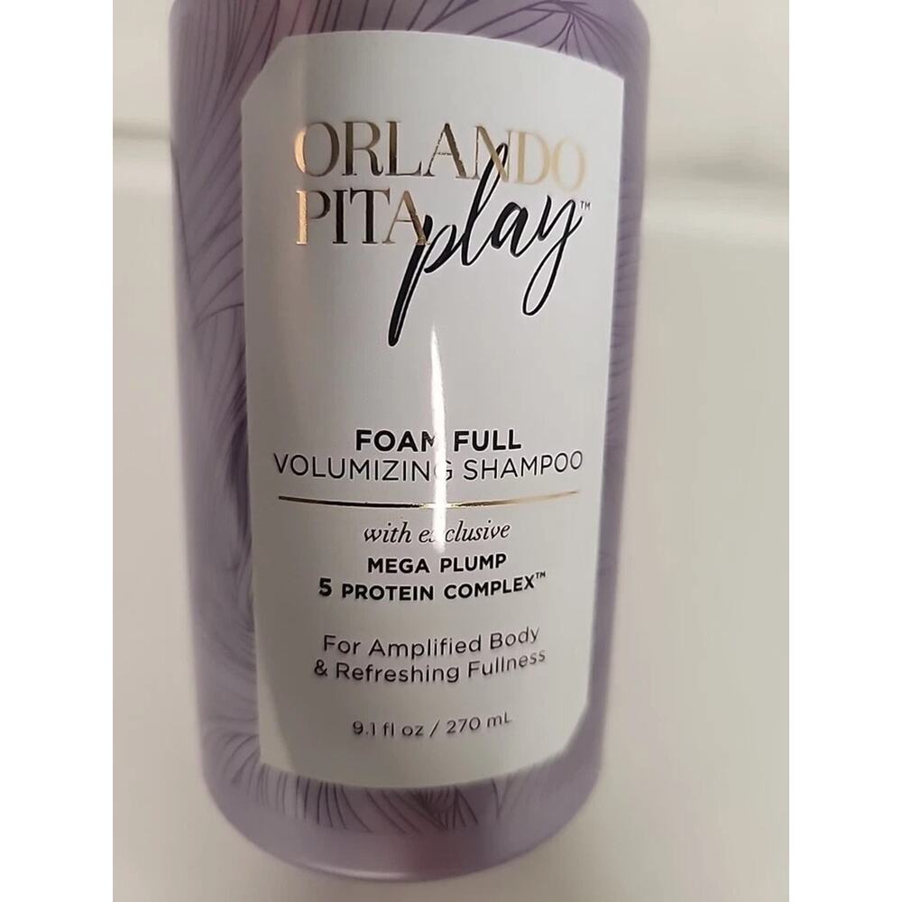 ORLANDO PITA PLAY Foam Full Volumizing Shampoo 9.1 oz